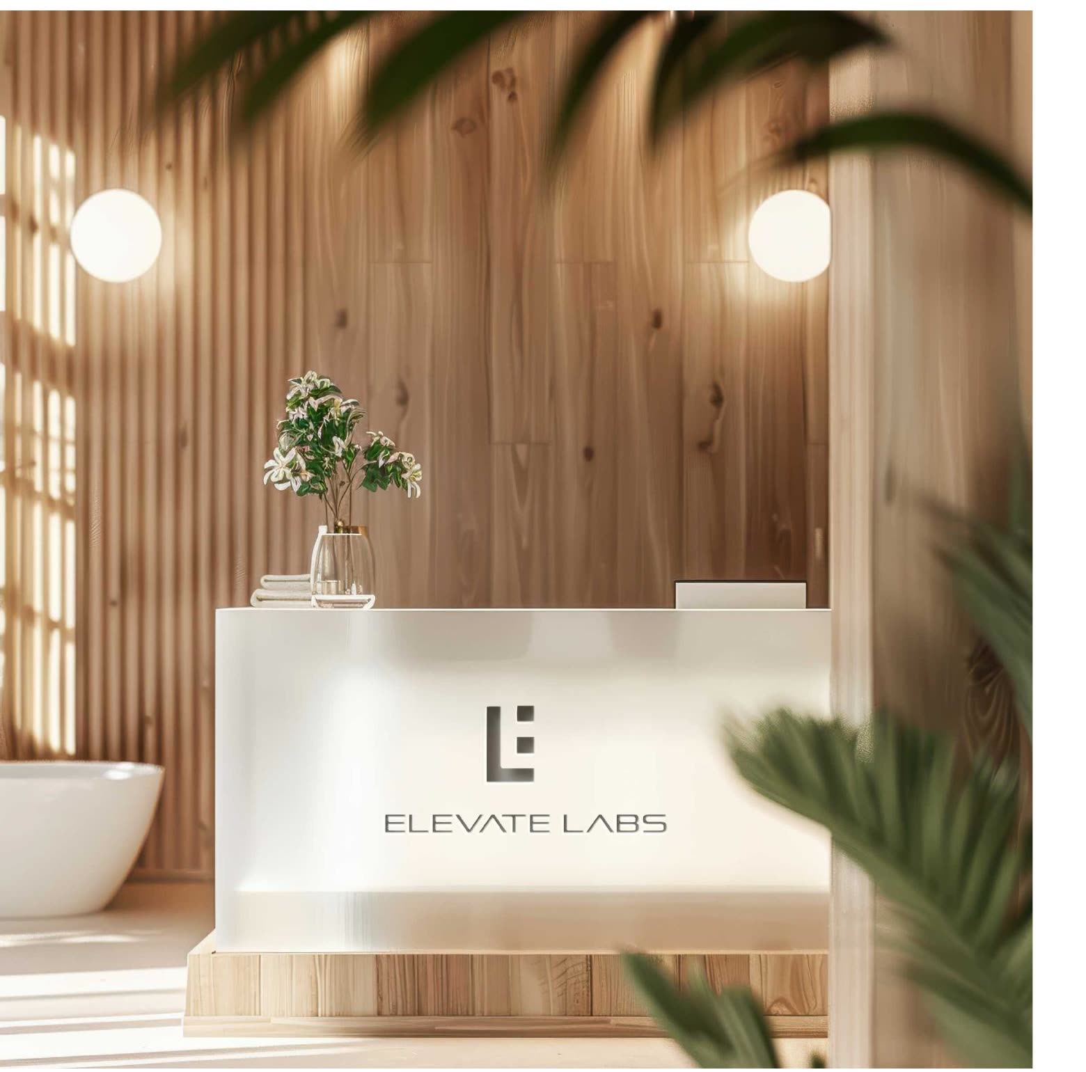 Elevate Labs clinic reception at Luma Biohacking Resort
